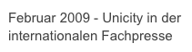 Februar 2009 - Unicity in der
internationalen Fachpresse